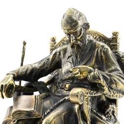 Статуэтка из бронзы «Иван Грозный» на малахите